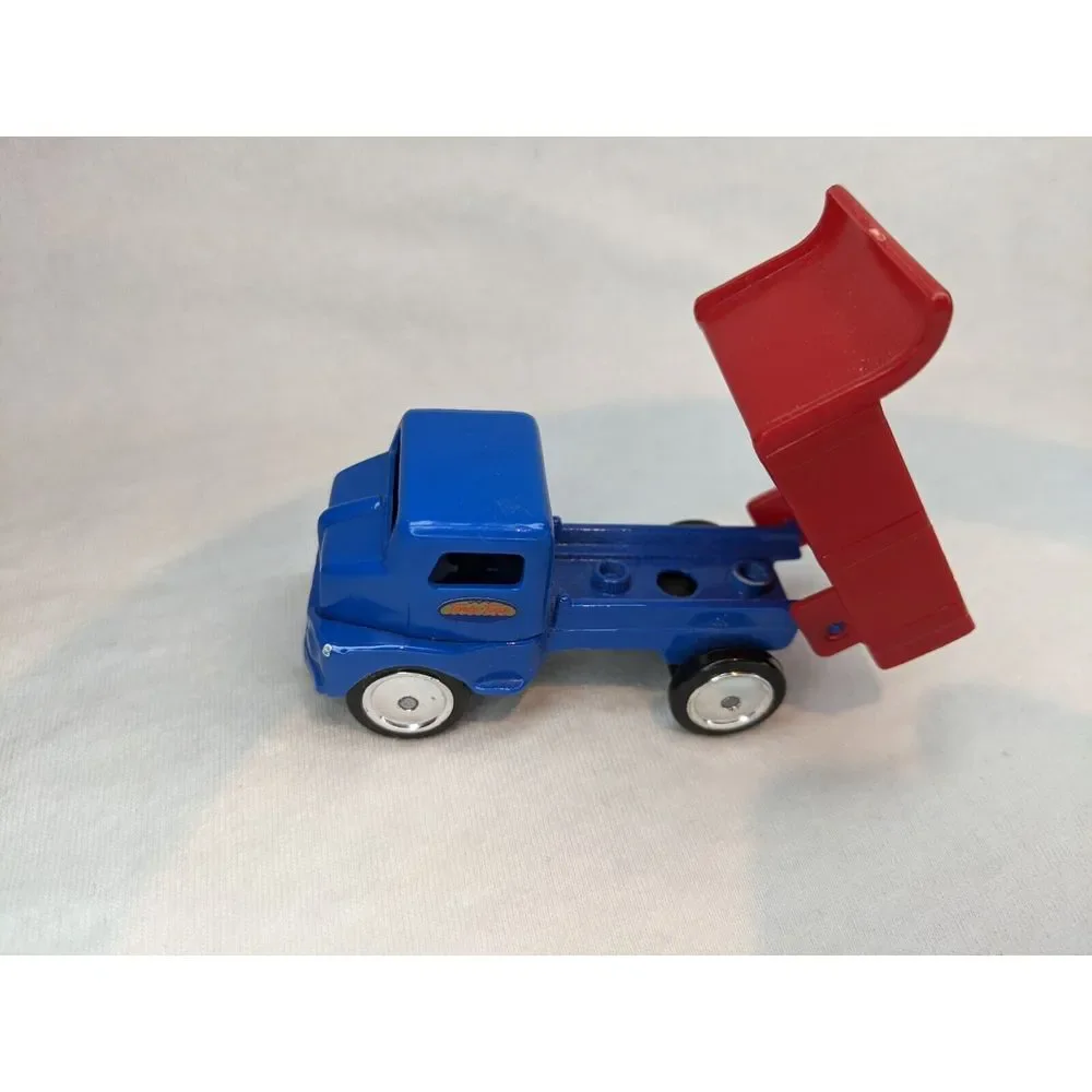 Vintage 1998 Hasbro Tonka Dump Truck‎ Mini Blue And Red